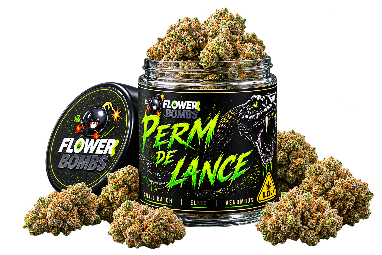Perm De Lance premium small batch flower