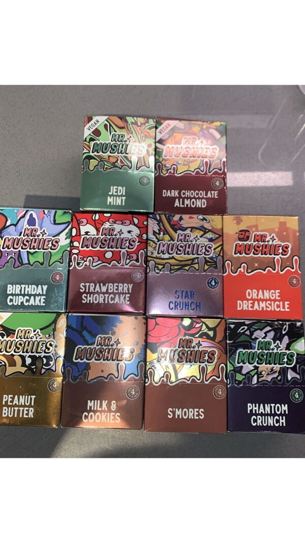 Mr mushies mushroom chocolate bars n